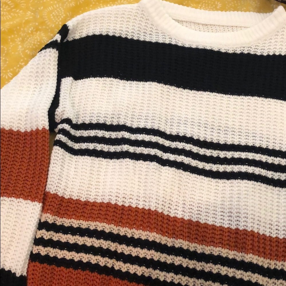 Fall striped sweater! - Picture 2 of 3